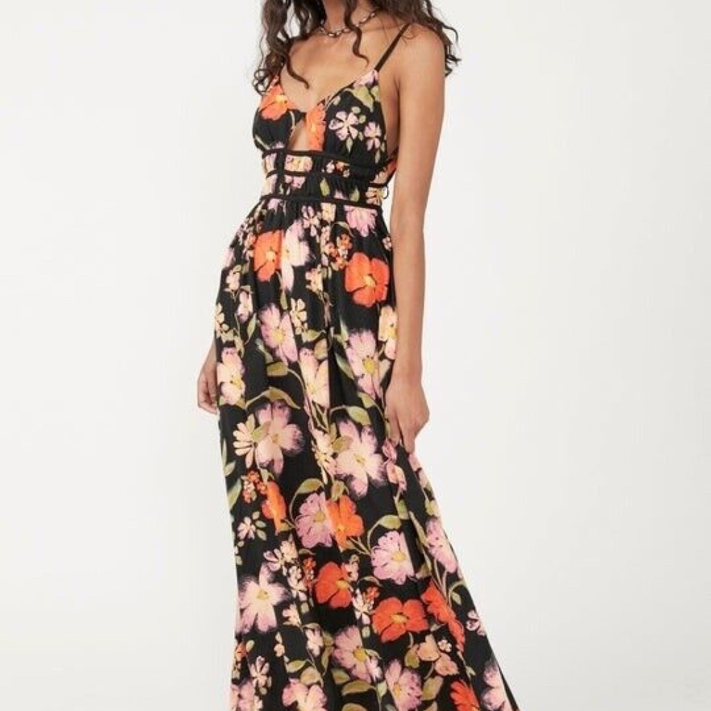 Free People Wisteria Maxi Dress Size Small